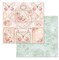 Double-Sided Paper Pad-Shabby Rose, 30.5 x 30.5 (12" x 12"), Multicoloured